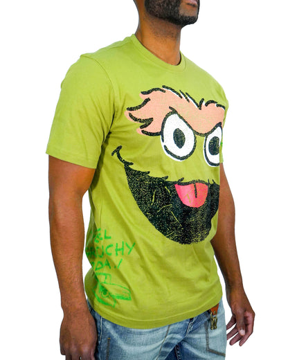 Sesame Street - Oscar The Grouch Green T-Shirt