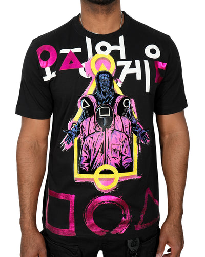 Squid Games - The Frontman’s Game Black T-Shirt