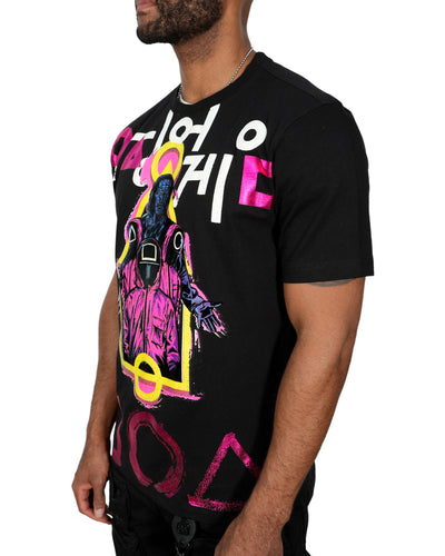 Squid Games - The Frontman’s Game Black T-Shirt