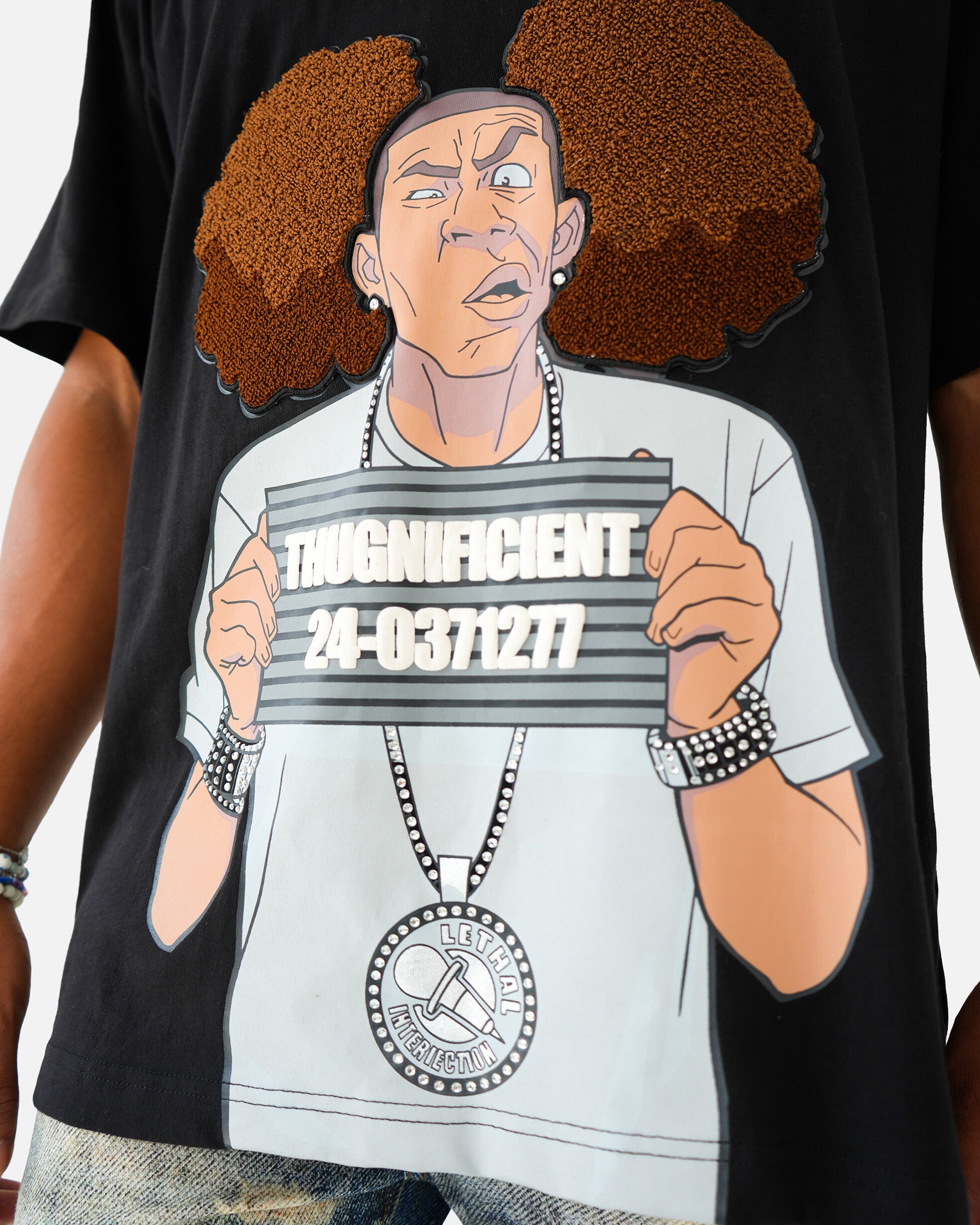 The Boondocks Booked But Still Magnificent Black T-Shirt