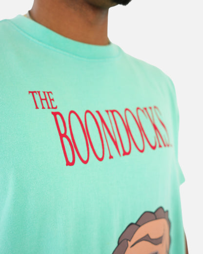 The Boondocks No Apologies Mint Green Wash T-Shirt