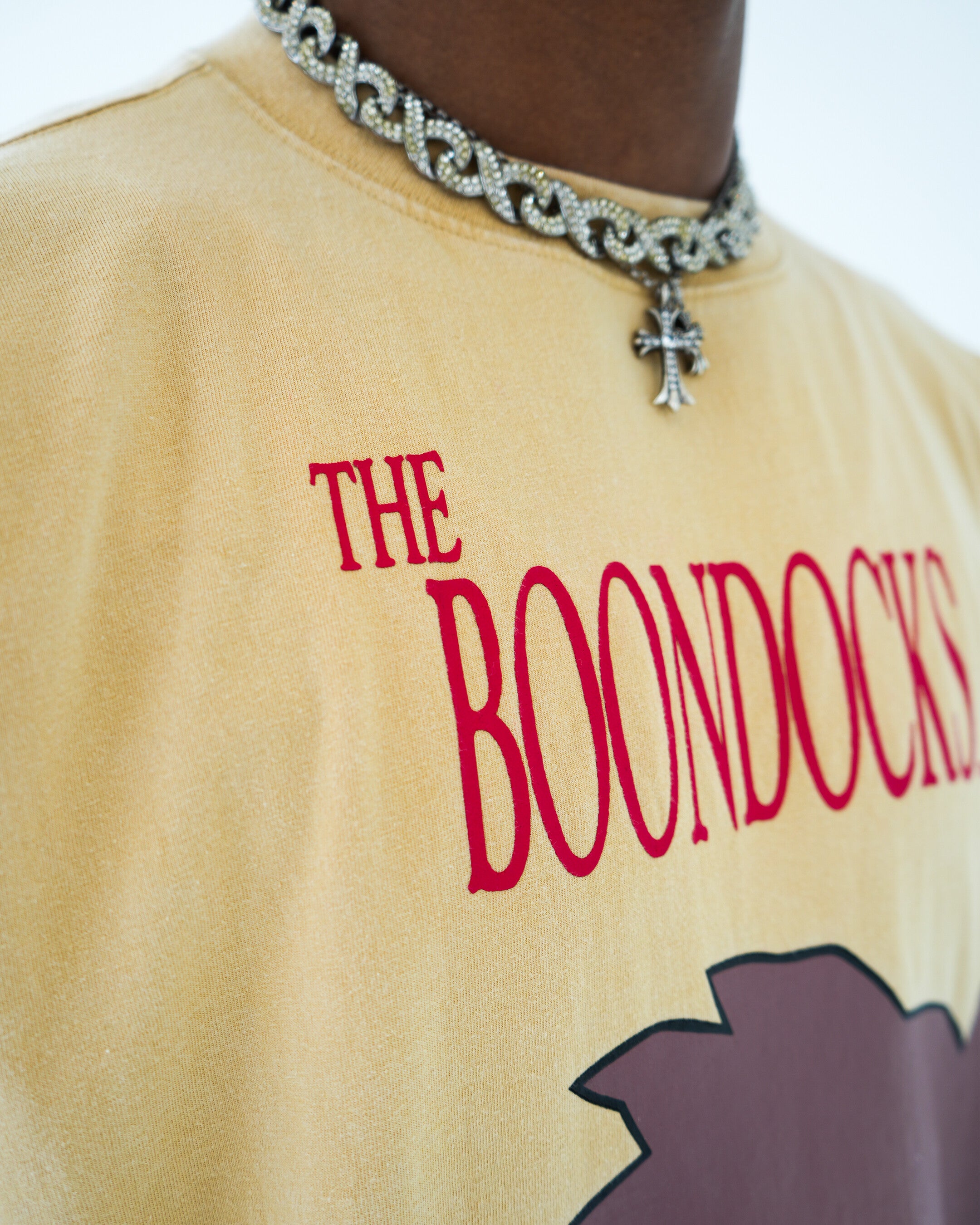 The Boondocks Revolutionary Arrest Tan Stone Wash T-Shirt