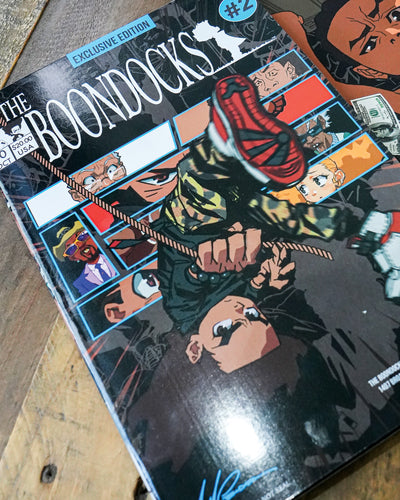 deKryptic x The Boondocks - Libro de apariencia artística coleccionable - Portada Huey