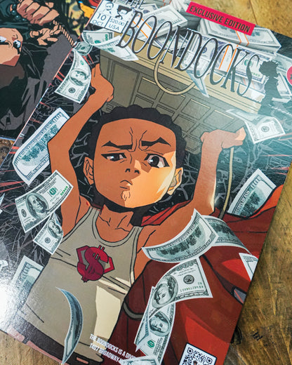 deKryptic x The Boondocks - Libro de apariencia artística coleccionable - Portada Huey