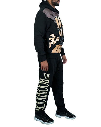 The Boondocks Huey Big Face Black Hoodie