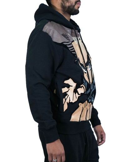 The Boondocks Huey Big Face Black Hoodie