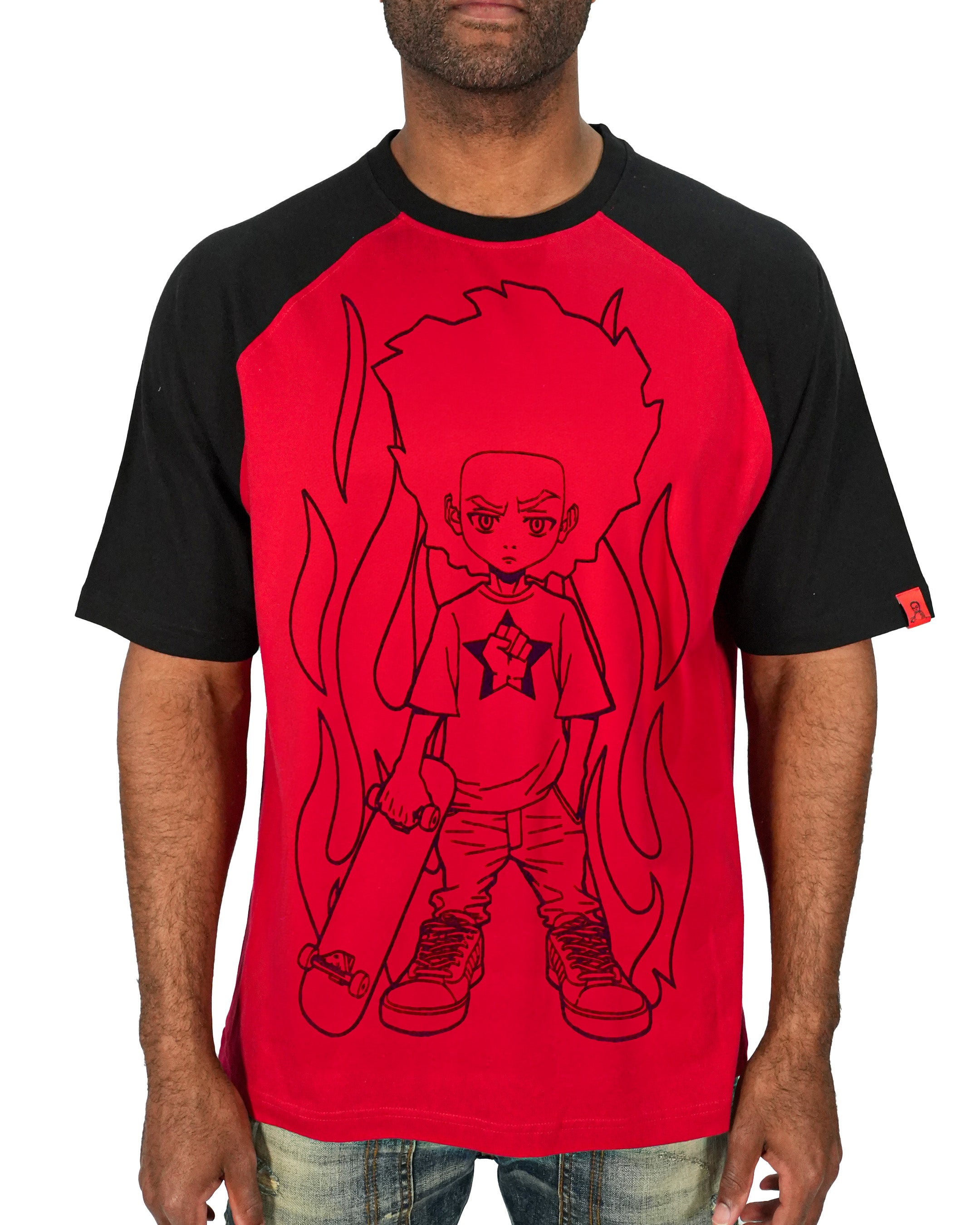 The Boondocks - Huey Skater Red T-Shirt