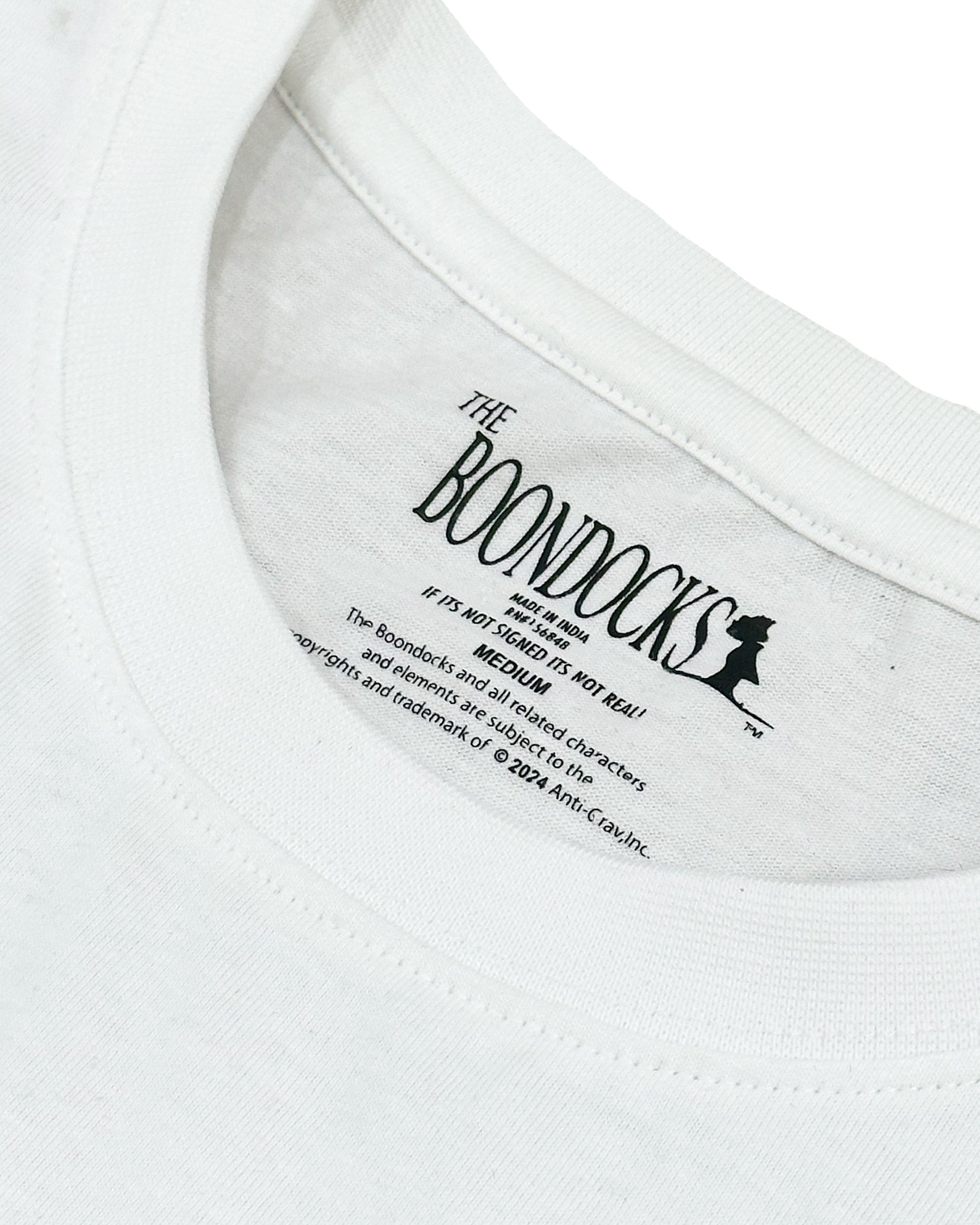 The Boondocks - Huey & Riley Hustlers White T-Shirt