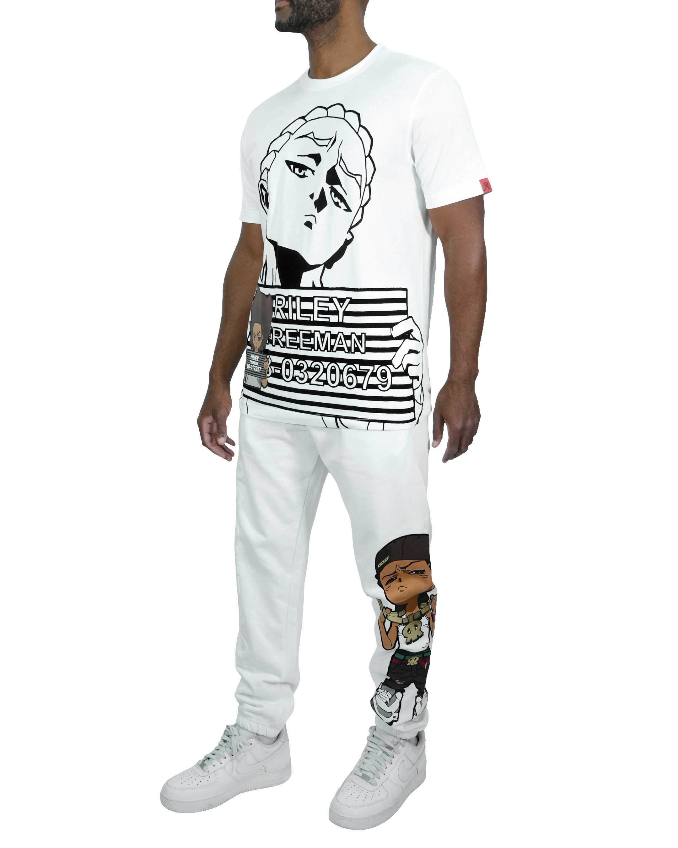 The Boondocks Riley Big Face White T-Shirt