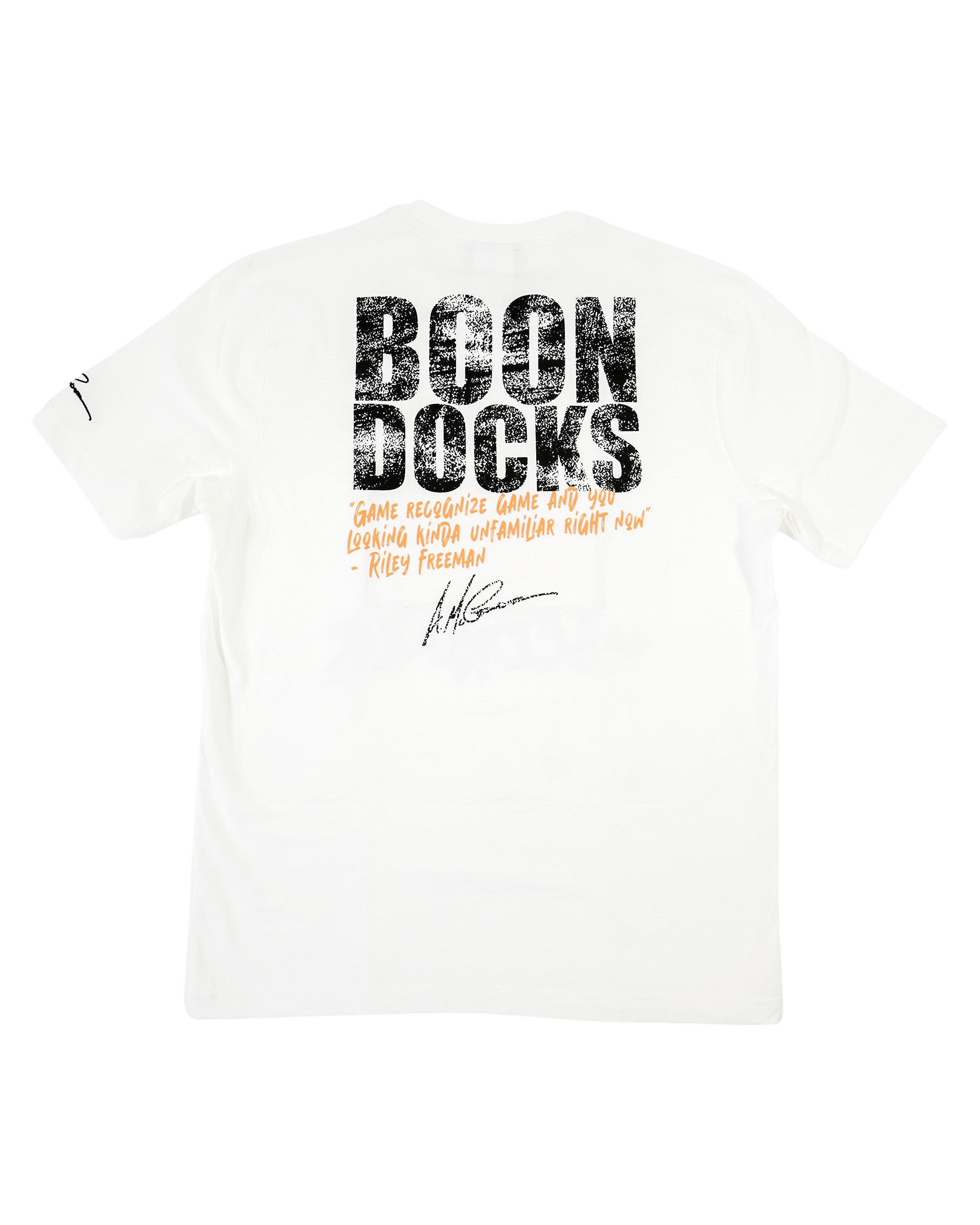 The Boondocks - Riley Flip White T-Shirt