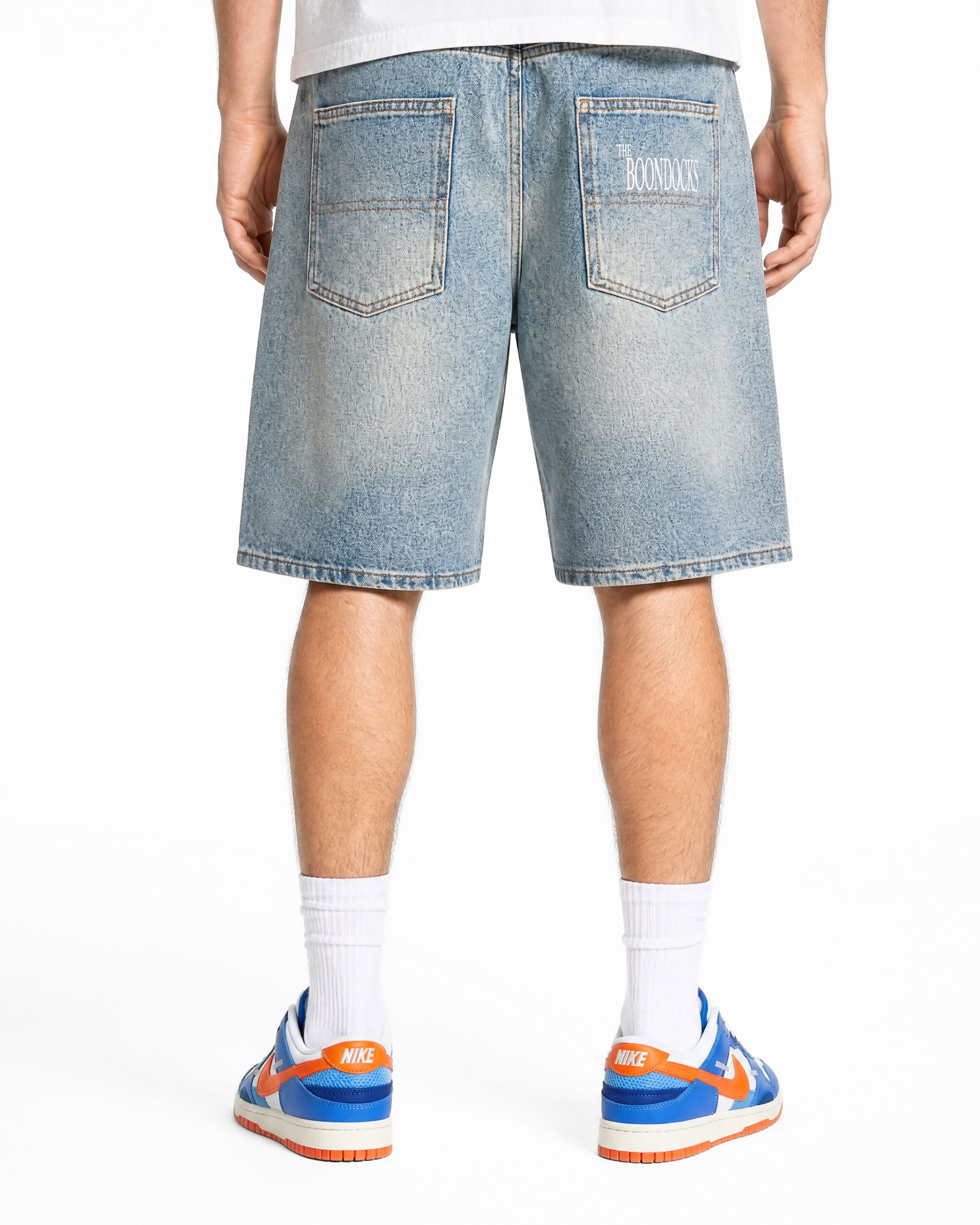The Boondocks Riley Victory Bite Denim Shorts
