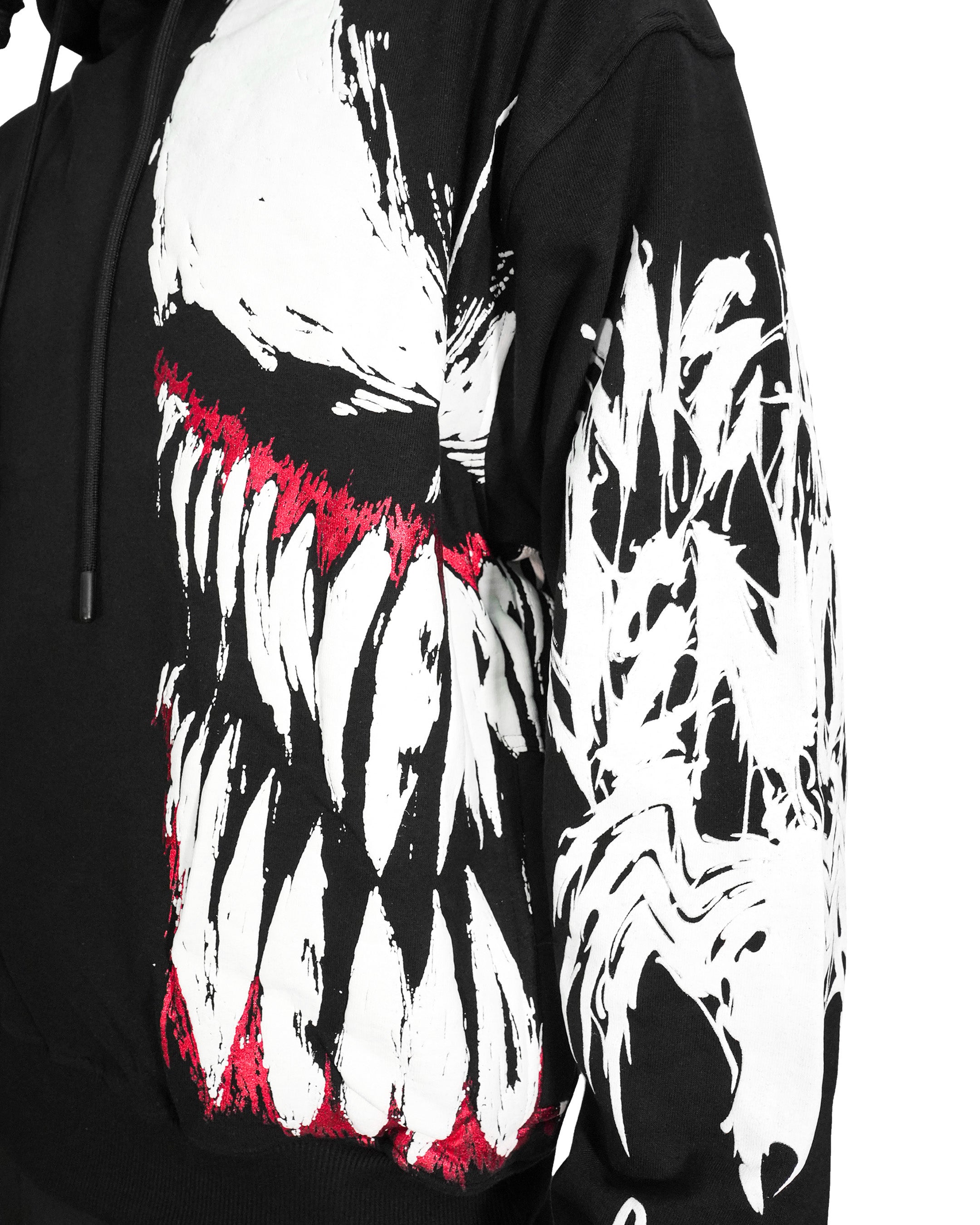 Venom™ - Lethal Protector Black Oversized Heavyweight Hoodie