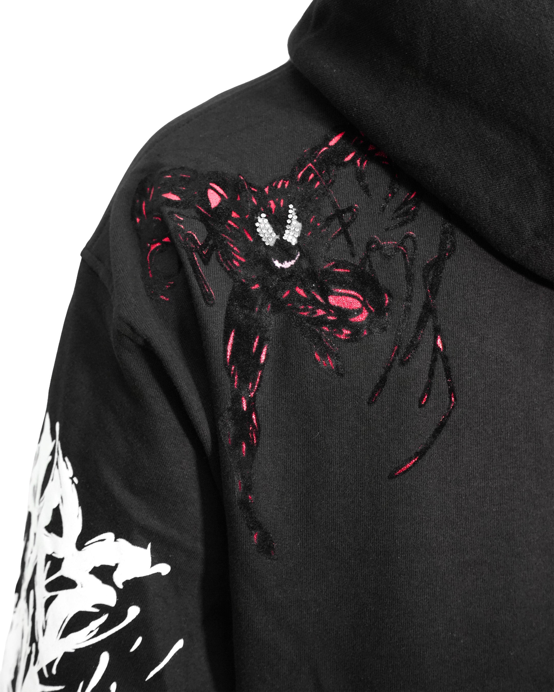 Venom™ - Lethal Protector Black Oversized Heavyweight Hoodie