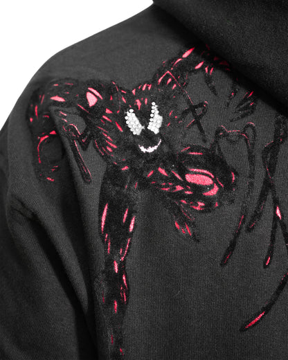 Venom™ - Lethal Protector Black Oversized Heavyweight Hoodie