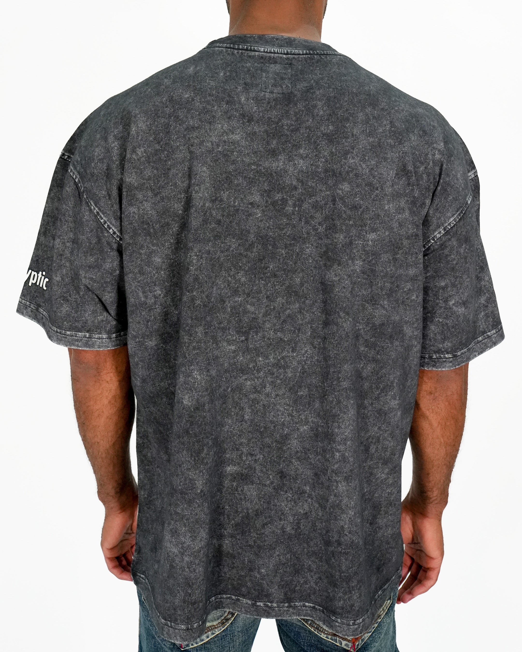 Venom™ - Symbiote Takeover Ash Acid Wash Oversized T-Shirt