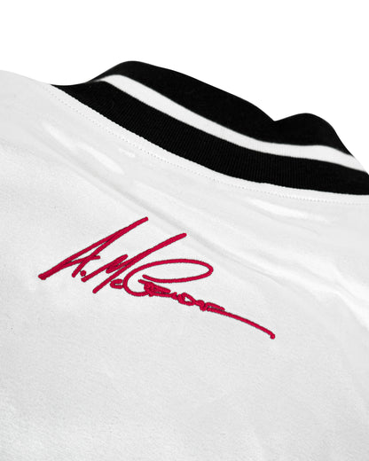 The Boondocks - Olympians White Varsity Satin Jacket