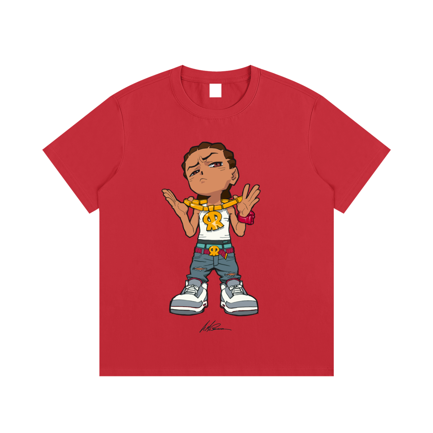 The Boondocks Riley Freeman Big Flex T-Shirt