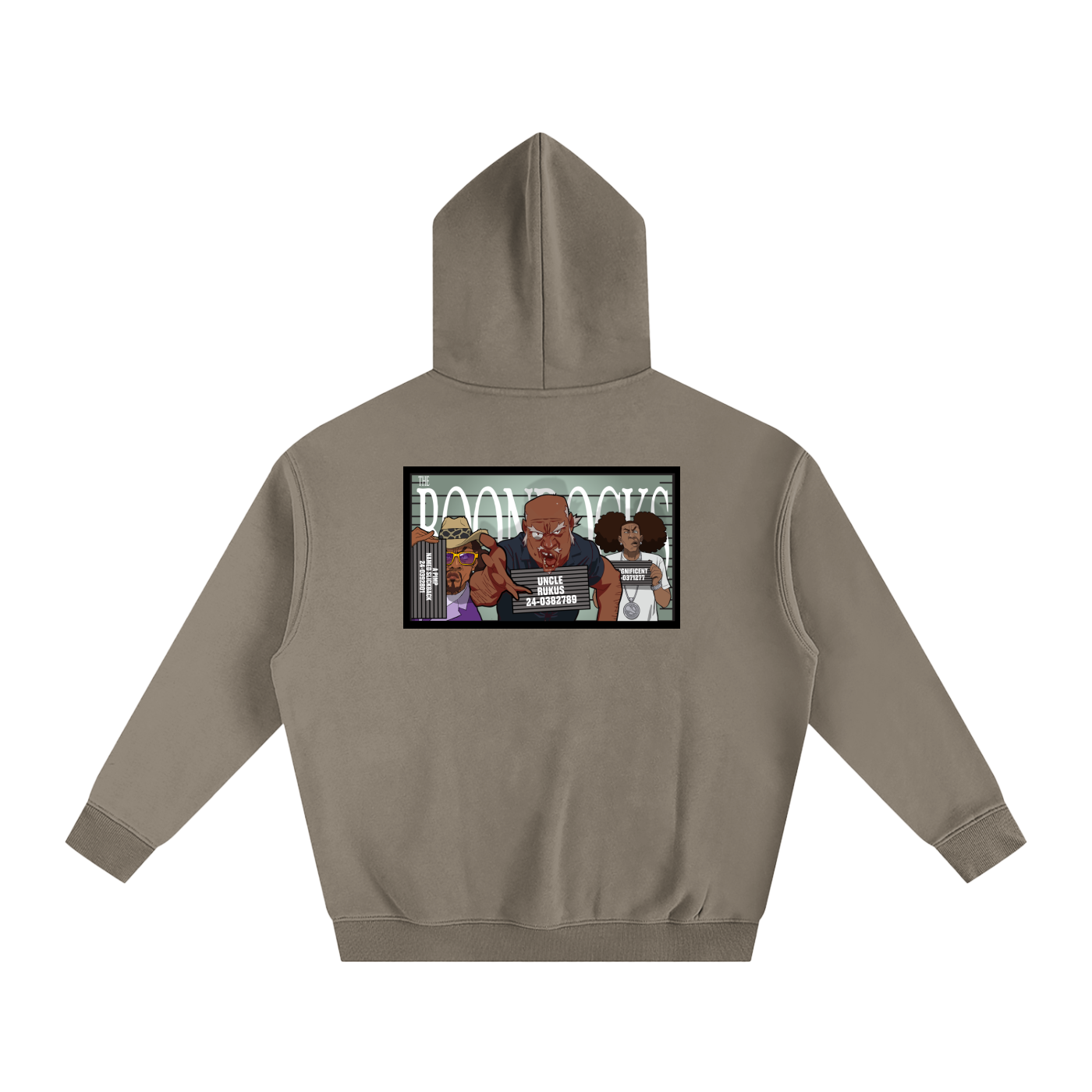 The Boondocks Woodcrest Public Enemies Mugshot Hoodie