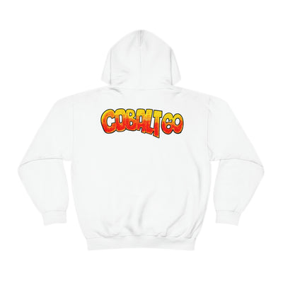 Bode Cobalt 60 Limited Edition Double-Sided Hoodie White