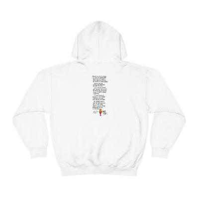 Bode Classic Da'Lizard Limited Edition Double-Sided Hoodie White