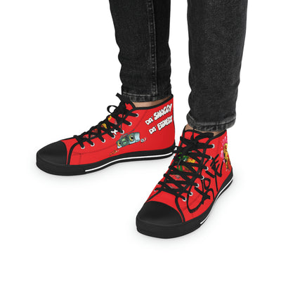 The "BODE CANVAS" Hi-Top Red #1