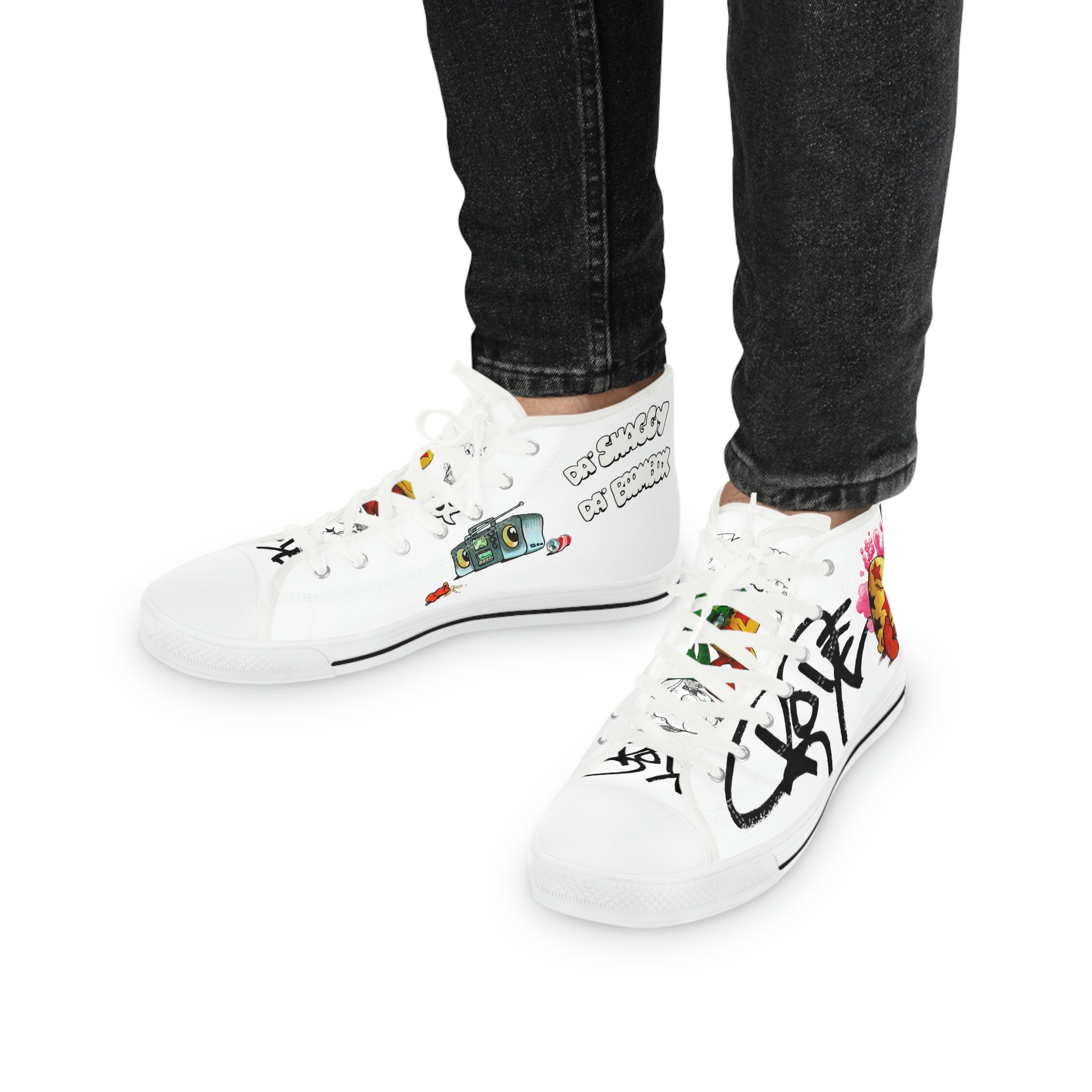 The "BODE CANVAS" Hi-Top White #1