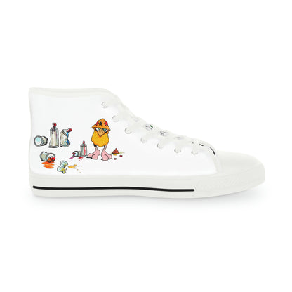 The "BODE CANVAS" Hi-Top White #1