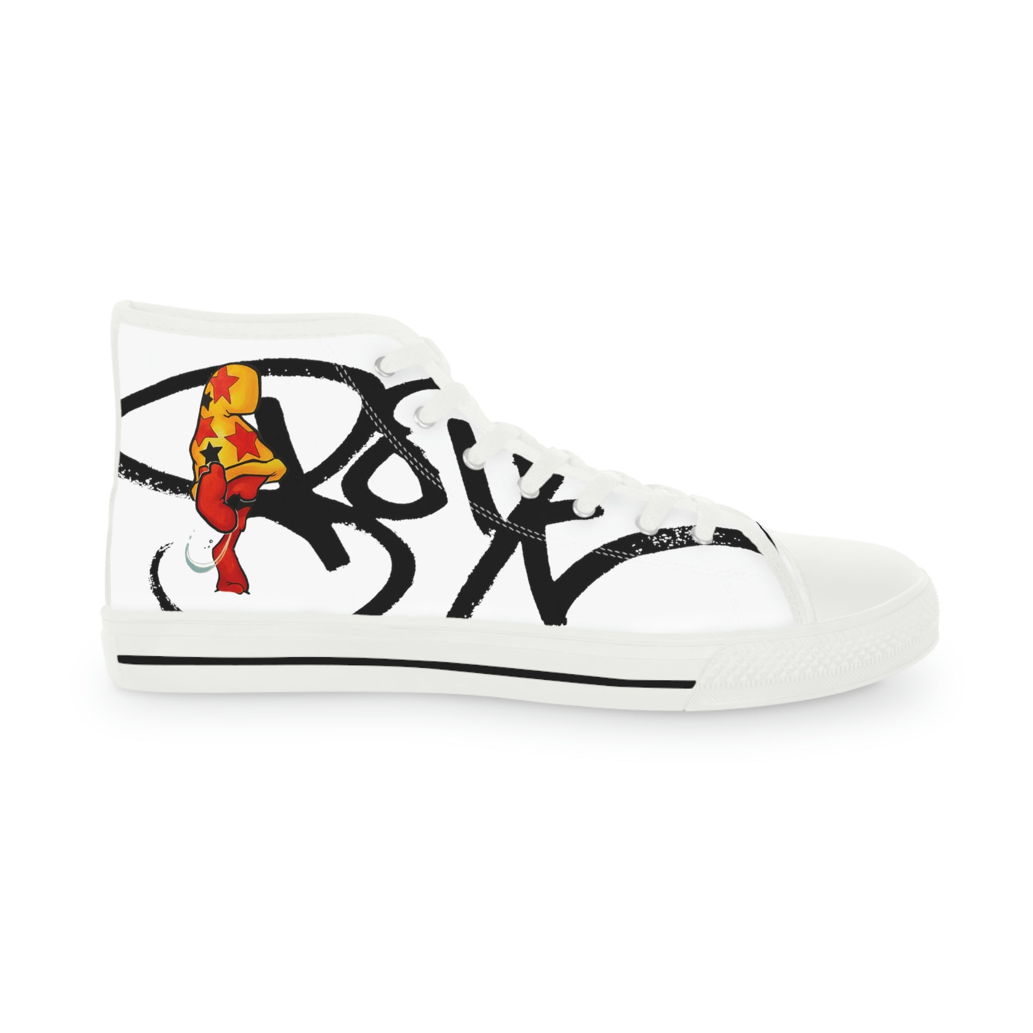 The "BODE CANVAS" Hi-Top White #1