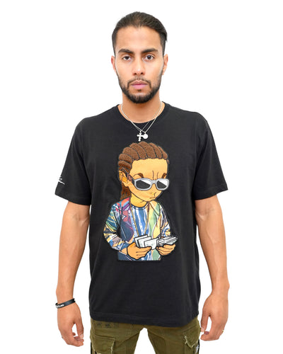The Boondocks - Riley Smalls Black Knit T-Shirt