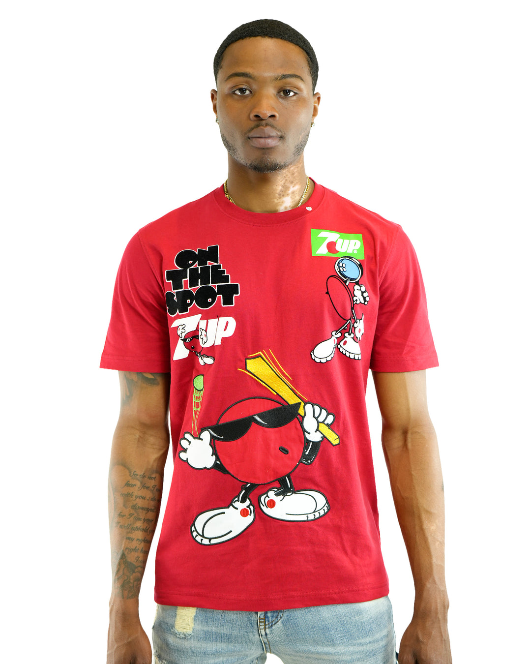 7UP® Red Knit T-Shirt