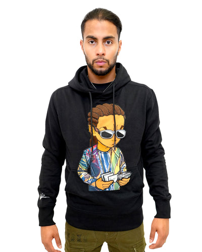 The Boondocks - Riley Smalls Black Knit Hoodie