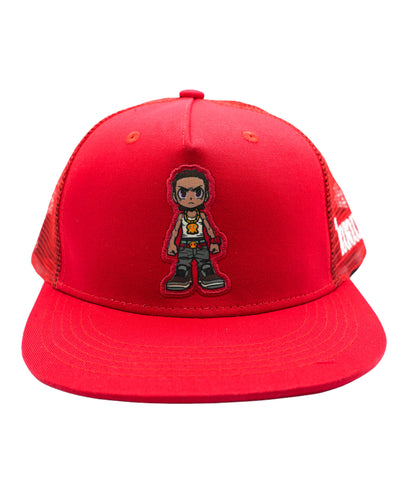 The Boondocks Riley Red Snapback Hat