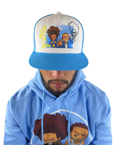 The Boondocks Gold Winners N.C Blue Snapback Hat