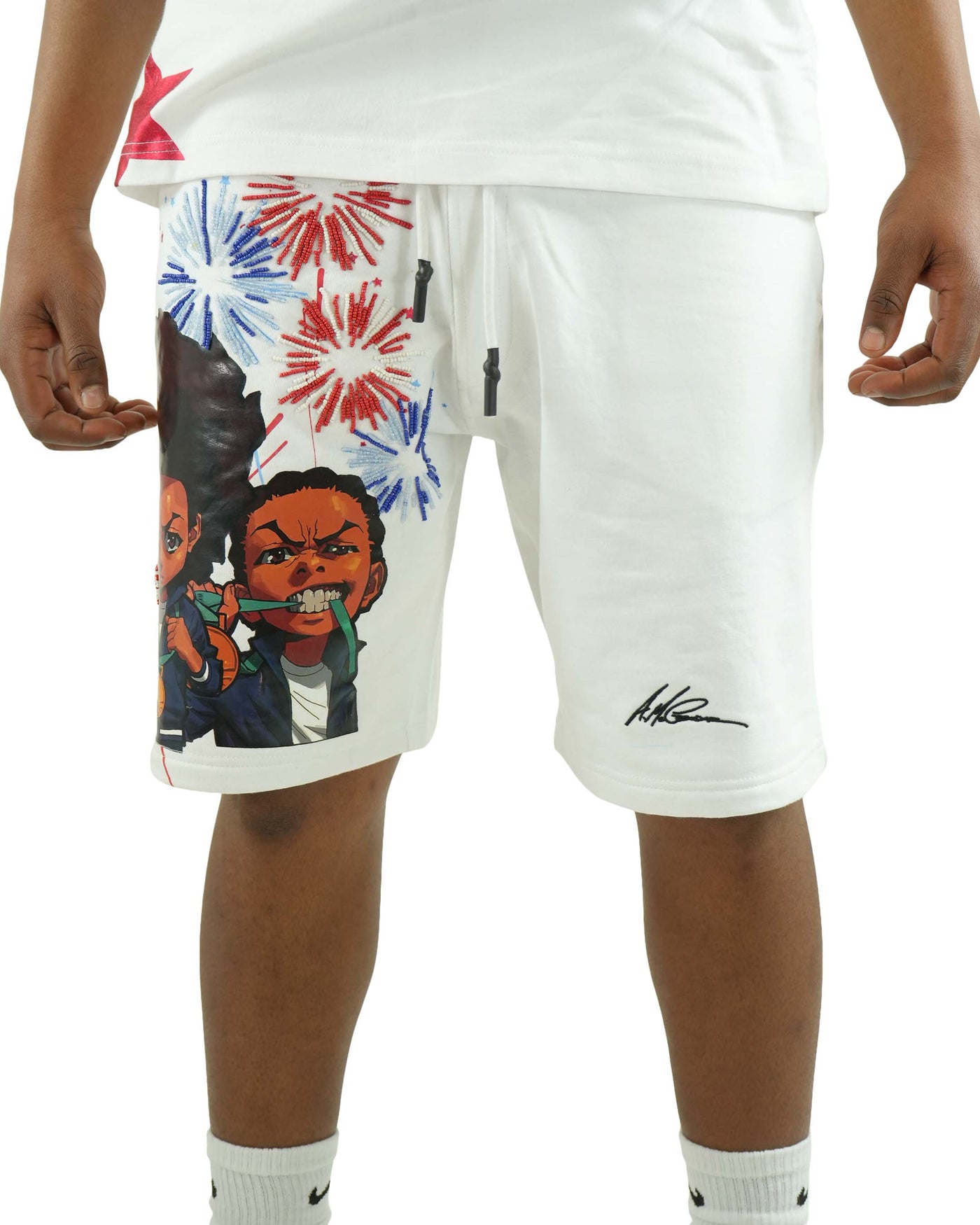 The Boondocks - Podium White Short