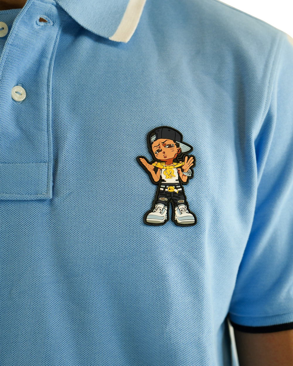 The Boondocks - Riley NC Blue Polo Shirt