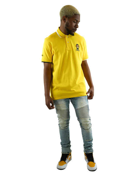 The Boondocks - Riley Yellow Polo Shirt