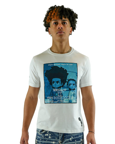 The Boondocks - Amenaza camiseta blanca
