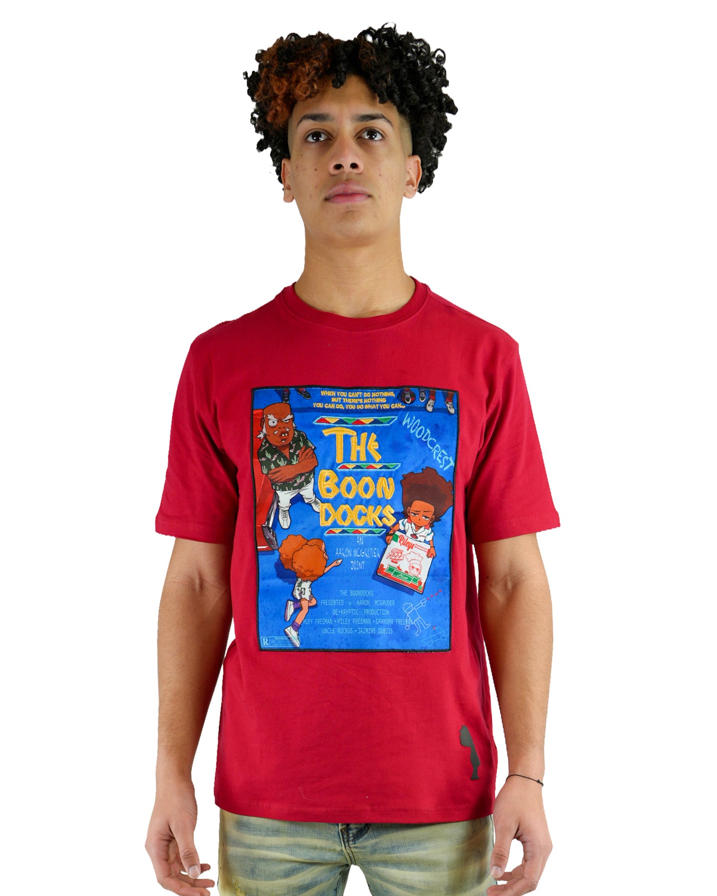 Fabel Rynke panden Paine Gillic The Boondocks - Do The Right Thing Red T-Shirt – de•Kryptic