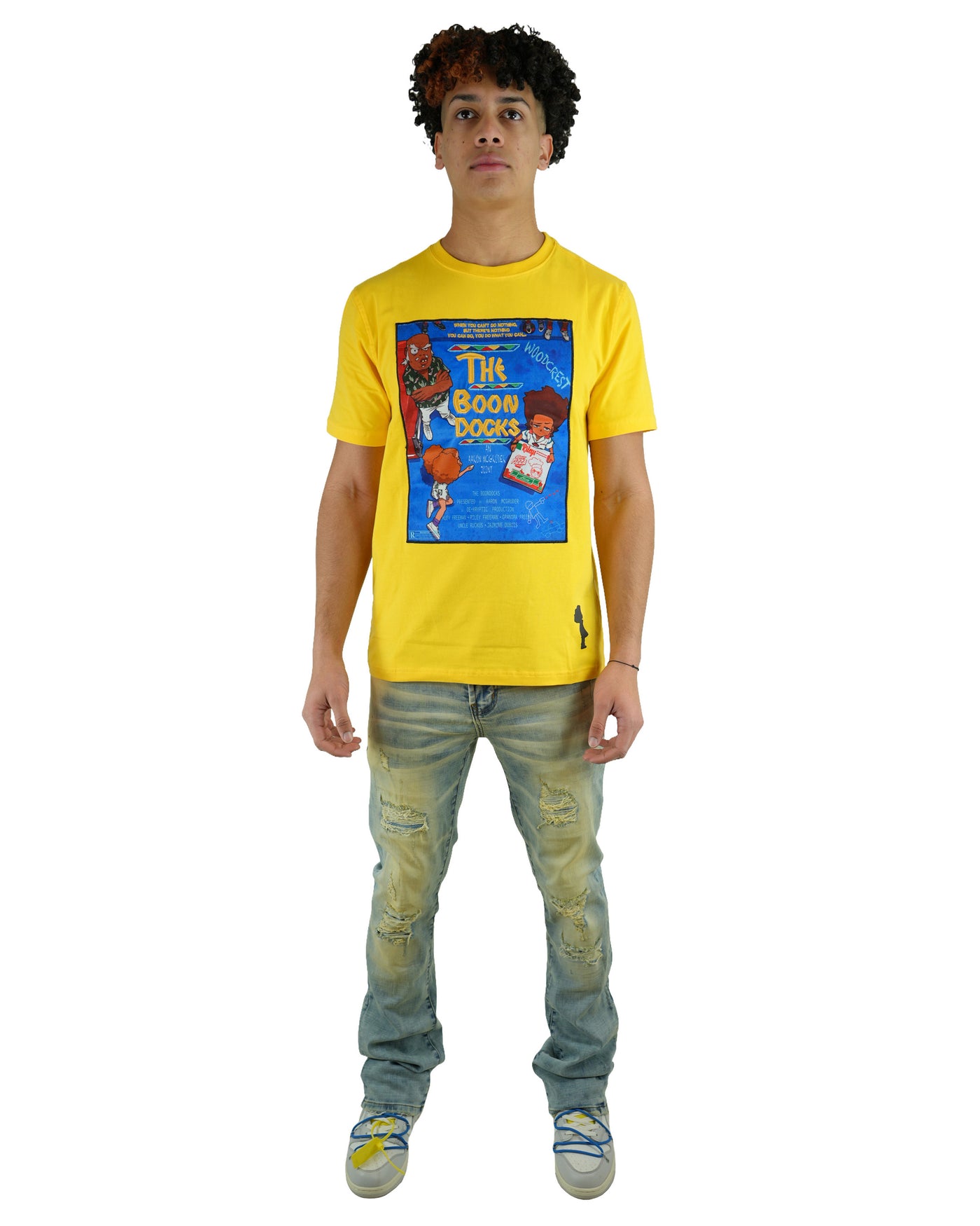 The Boondocks - Do The Right Thing Yellow T-Shirt