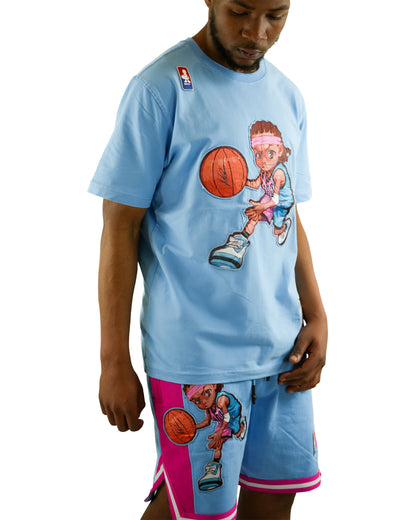 The Boondocks - Camiseta Air Reezy 100 NC azul