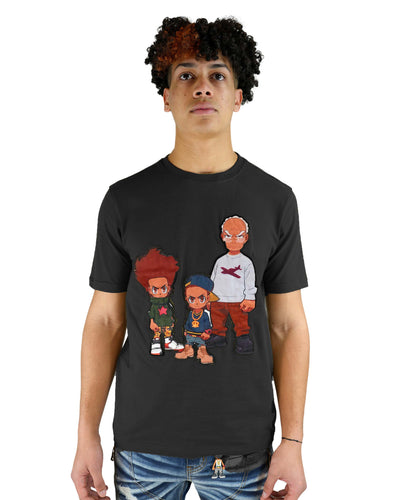 The Boondocks - Granddad Black T-Shirt