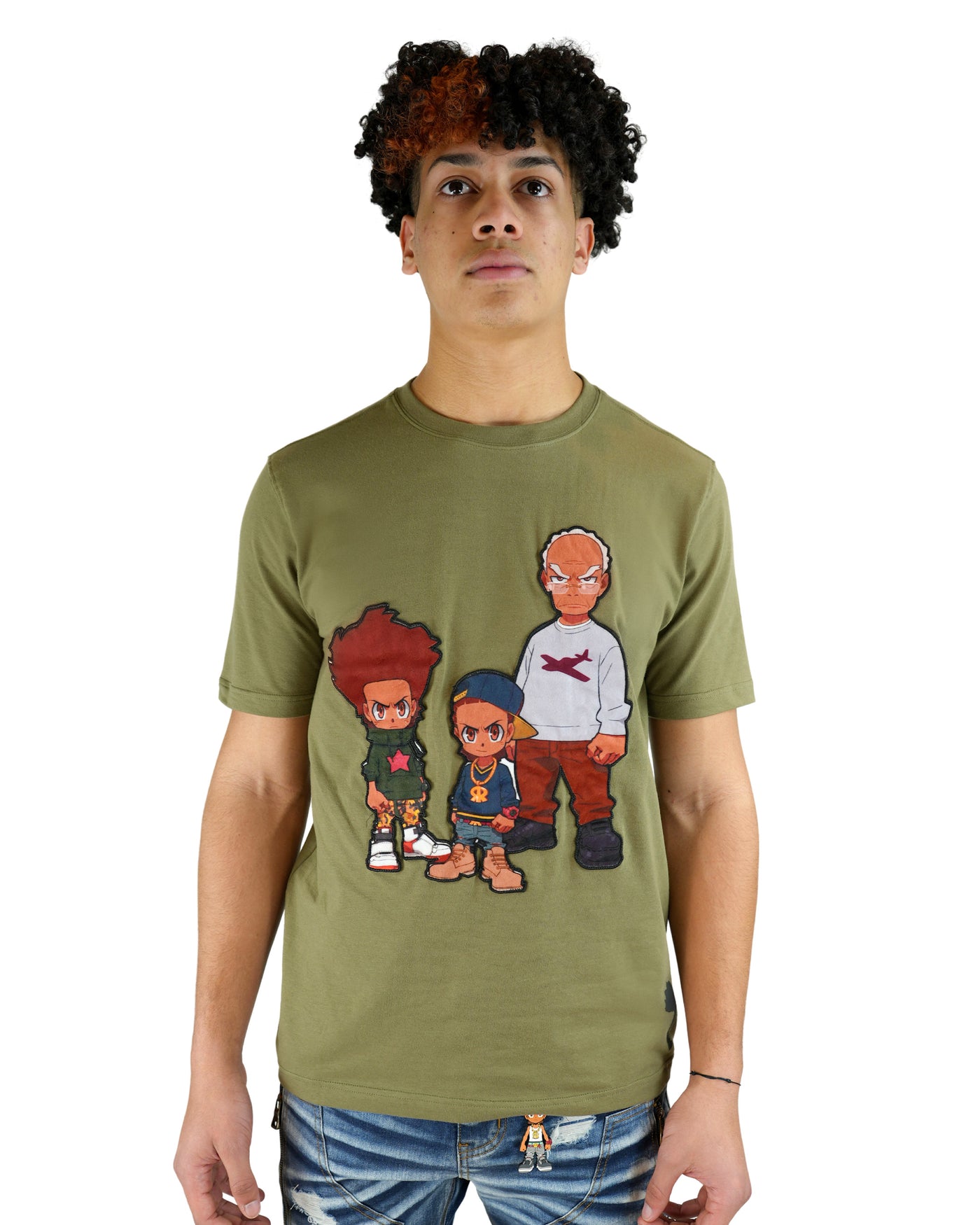 The Boondocks - Granddad Olive T-Shirt
