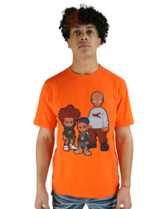 The Boondocks - Granddad Orange T-Shirt