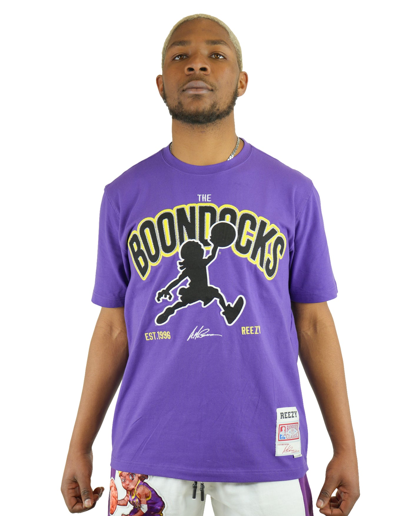 The Boondocks - Air Riley Purple  T-Shirt