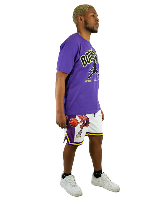 The Boondocks - Air Riley Purple  T-Shirt