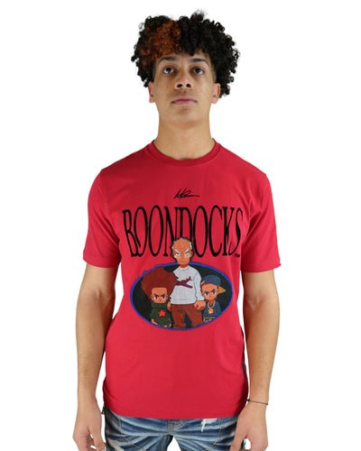 The Boondocks - Family Portrait Red T-Shirt
