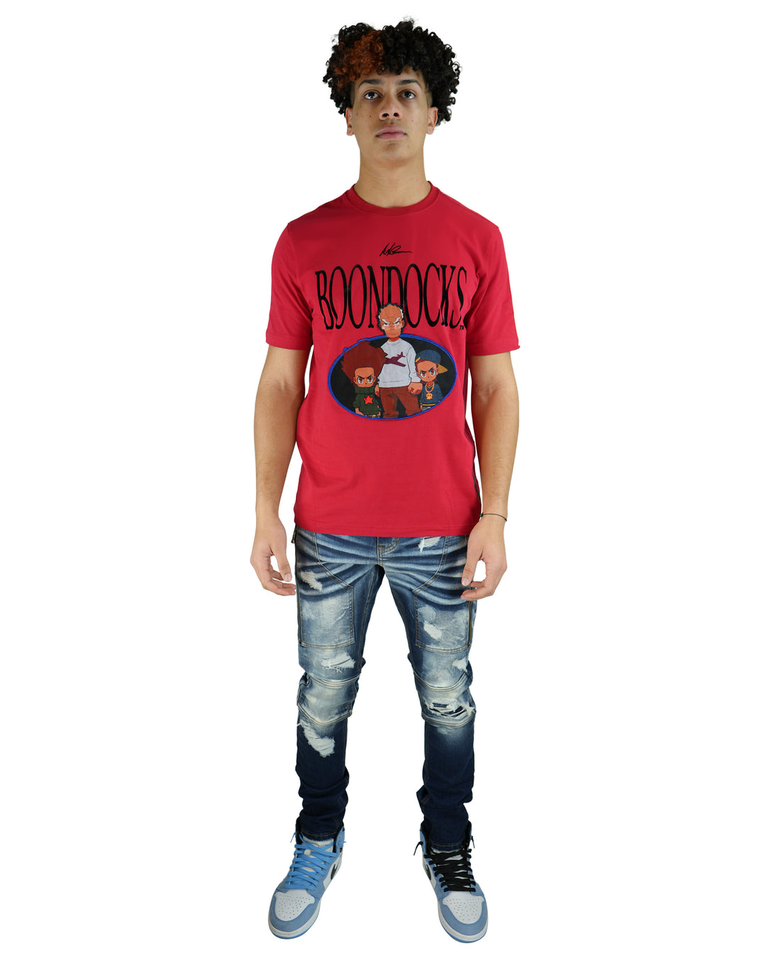 The Boondocks - Family Portrait Red T-Shirt