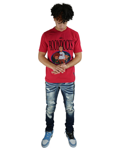 The Boondocks - Family Portrait Red T-Shirt