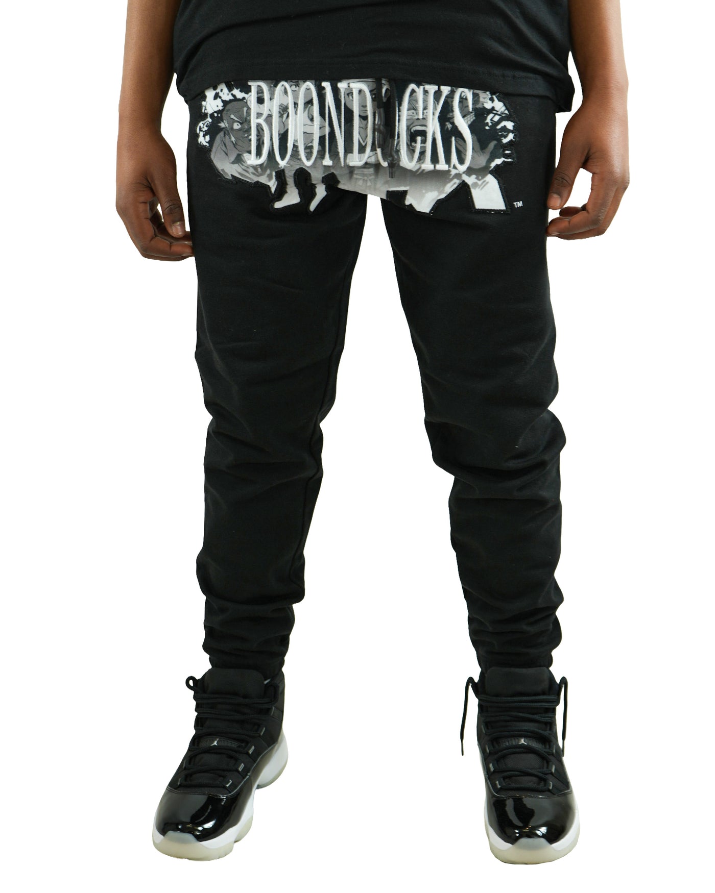 The Boondocks - Samurai Huey Black Sweatpants