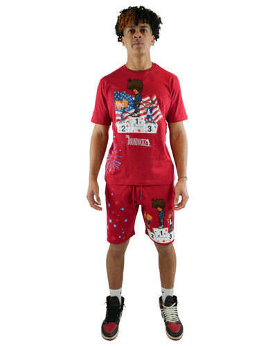 The Boondocks - Podium Red T-Shirt